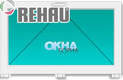 Откидное окно ПВХ