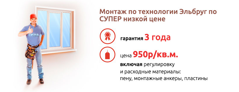 установка готовых окон