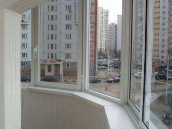 Остекление алюминиевым профилем, распашные и раздвижные створки